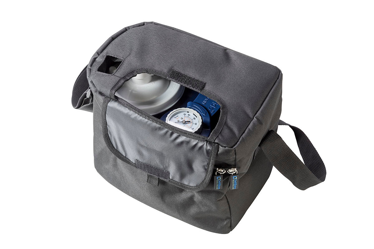Vacu-Aide Suction Unit w/Battery, Disposable Container w/Internal Filter and Carry Bag