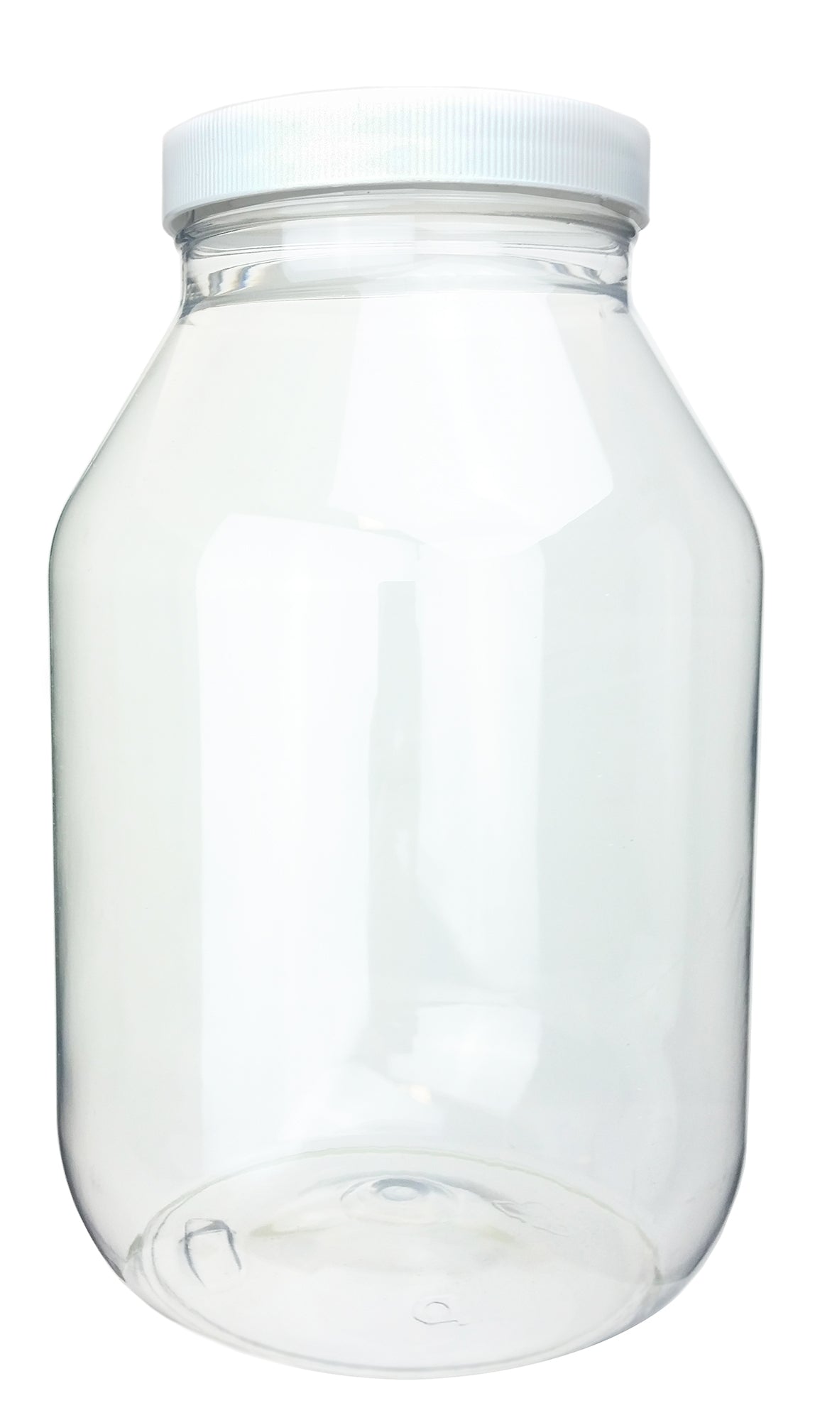 Specimen Jar, Polystyrene, 1 Gallon, with Foam-Lined Cap, 110/400 Neck Size