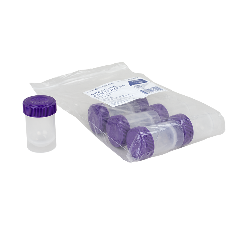 Specimen Container, Non-Sterile, 40 mL - 40 pcs per Bag/10 Bags per Case