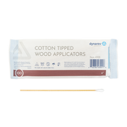 Cotton Tipped Wood Applicators - Non-Sterile, 6" - 1000 pcs per Box/10 Boxes per Case