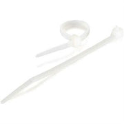 11.5"  Cable Ties Wht 100Pk