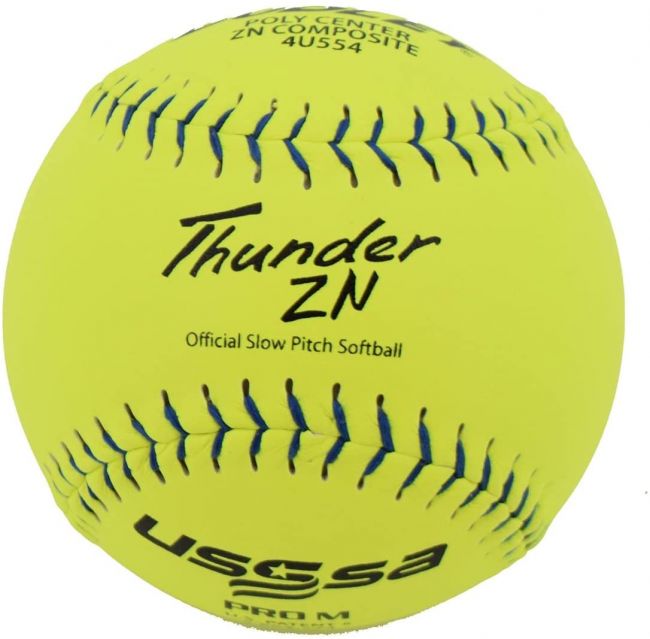 NCS Slowpitch NCS Thunder ZN | .44 COR 525 lbs. | 12" Poly | ZN Composite - Pack of 12