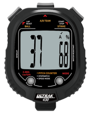 Pitch Counter, Lap Or Split Professional Stopwatch, 1-Liner Display