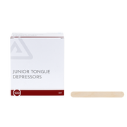 Tongue Depressors Wood - Non-Sterile, 5 1/2", Junior- 500 pcs per Box/10 Boxes per Case