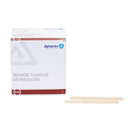 Tongue Depressors Wood - Non-Sterile, 6", Senior- 500 pcs per Box/10 Boxes per Case