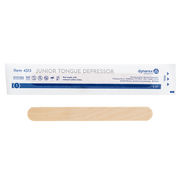Tongue Depressors Wood - Sterile, 5 1/2", Junior - 100 pcs per Box/10 Boxes per Case