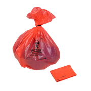 Biohazard Bag, 39" x 33", 2 mil, 33 gallon- 100 Bags per Case