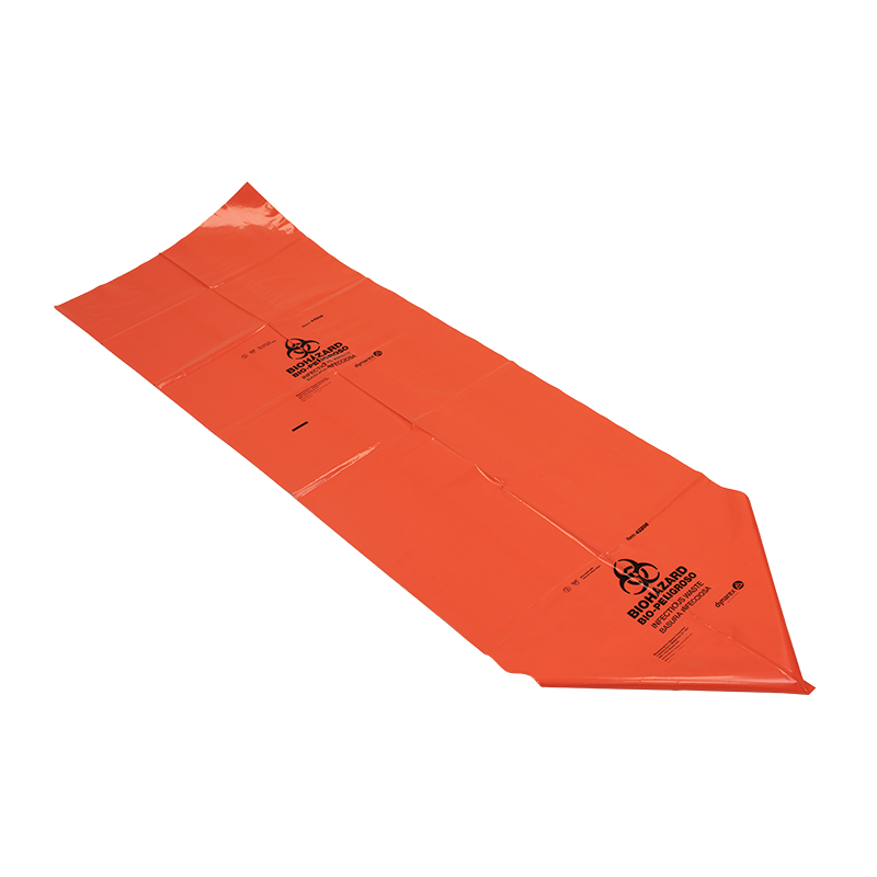 Biohazard Bags, 36" x 58", 2 mil, 45 gallon - 100  Bags per Case
