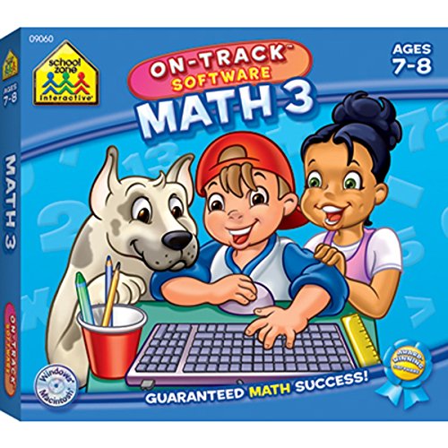 Mighty Mini Pencil-Pal Software-Math 3 Grades 7-8, Pk 1, School Zone