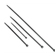 C2G 6in Releasable/Reusable Cable Ties - Black - 50pk - Cable Tie - Black - 6" Length - 50 Pack