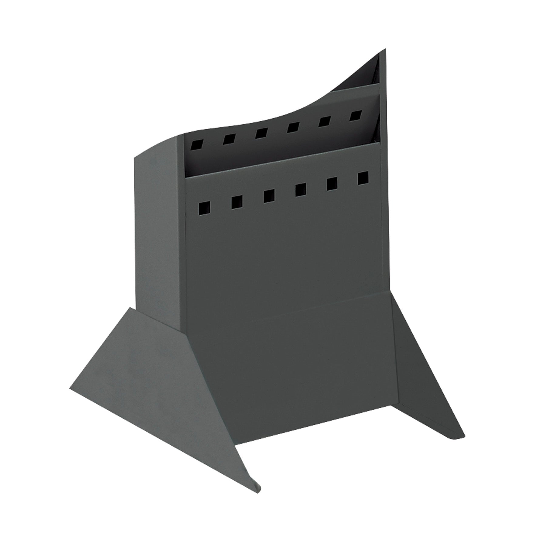 Stand Steel Magazine Rack Blk