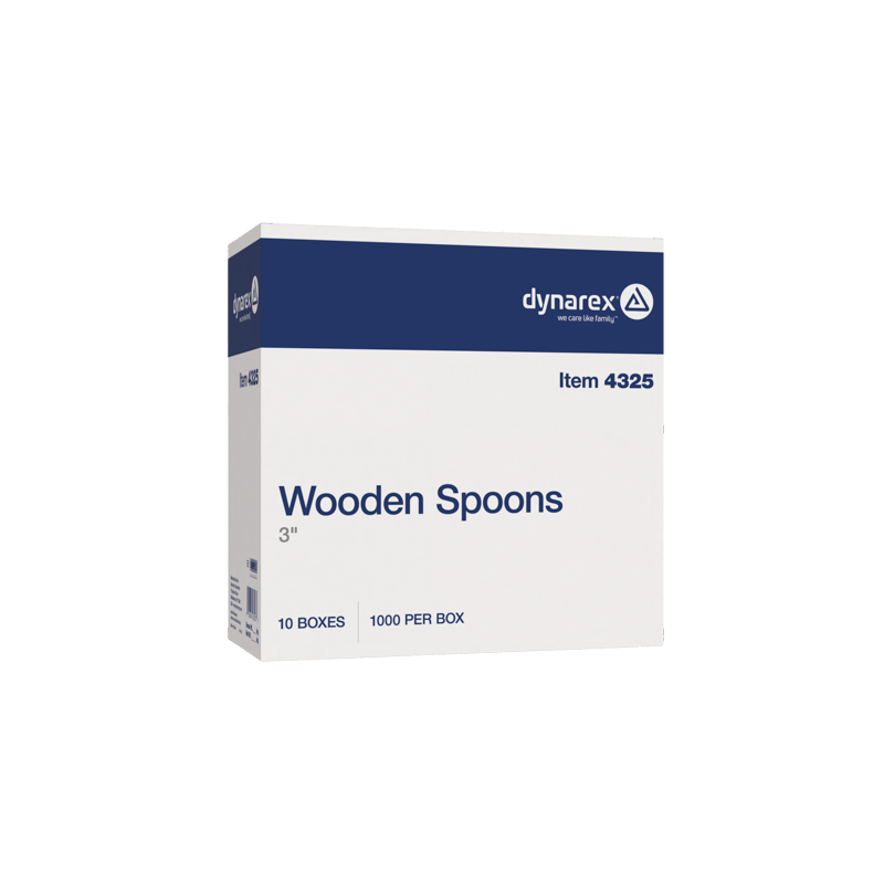 Wooden Spoons, 3" - 1000 pcs per Box/10 Boxes per Case