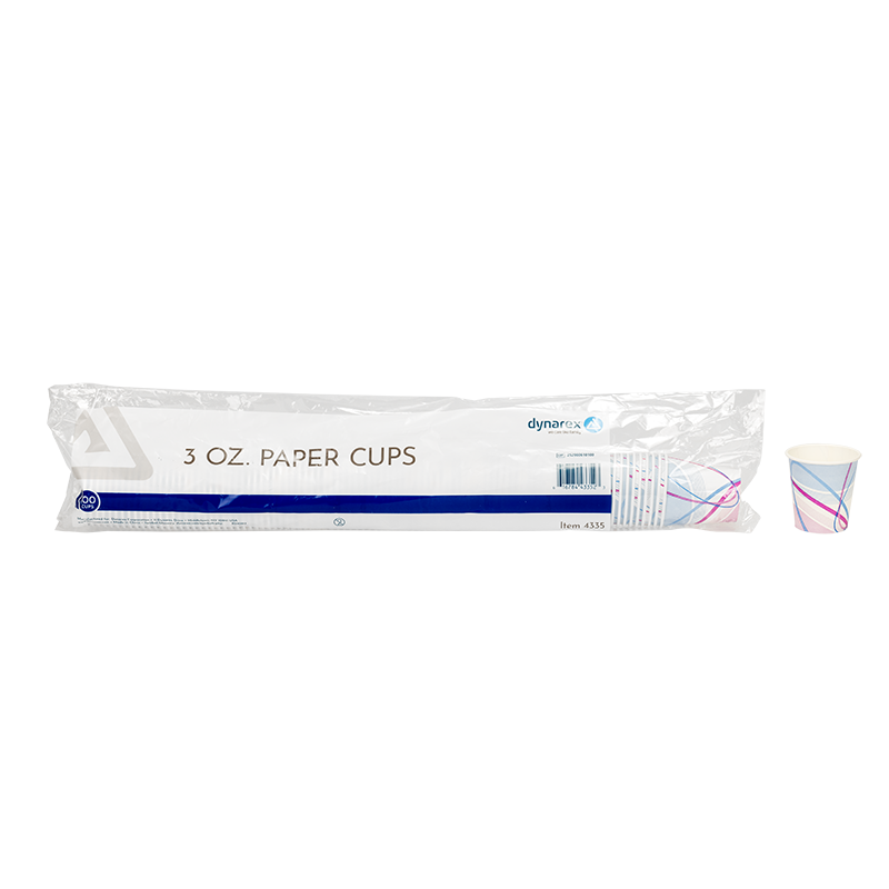 Paper Cups, 3 oz. - 100 pcs per Box/25 Boxes per Case