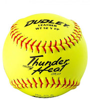 NCS Fastpitch Balls Thunder Heat | .47 COR 375 lbs. | 11" Poly | Leather - Pack of 12