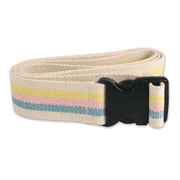 Gait Belt - Wipeable Plastic buckle, 60" x 2", Multi-Color - 1 pc per Bag/36 Bags per Case