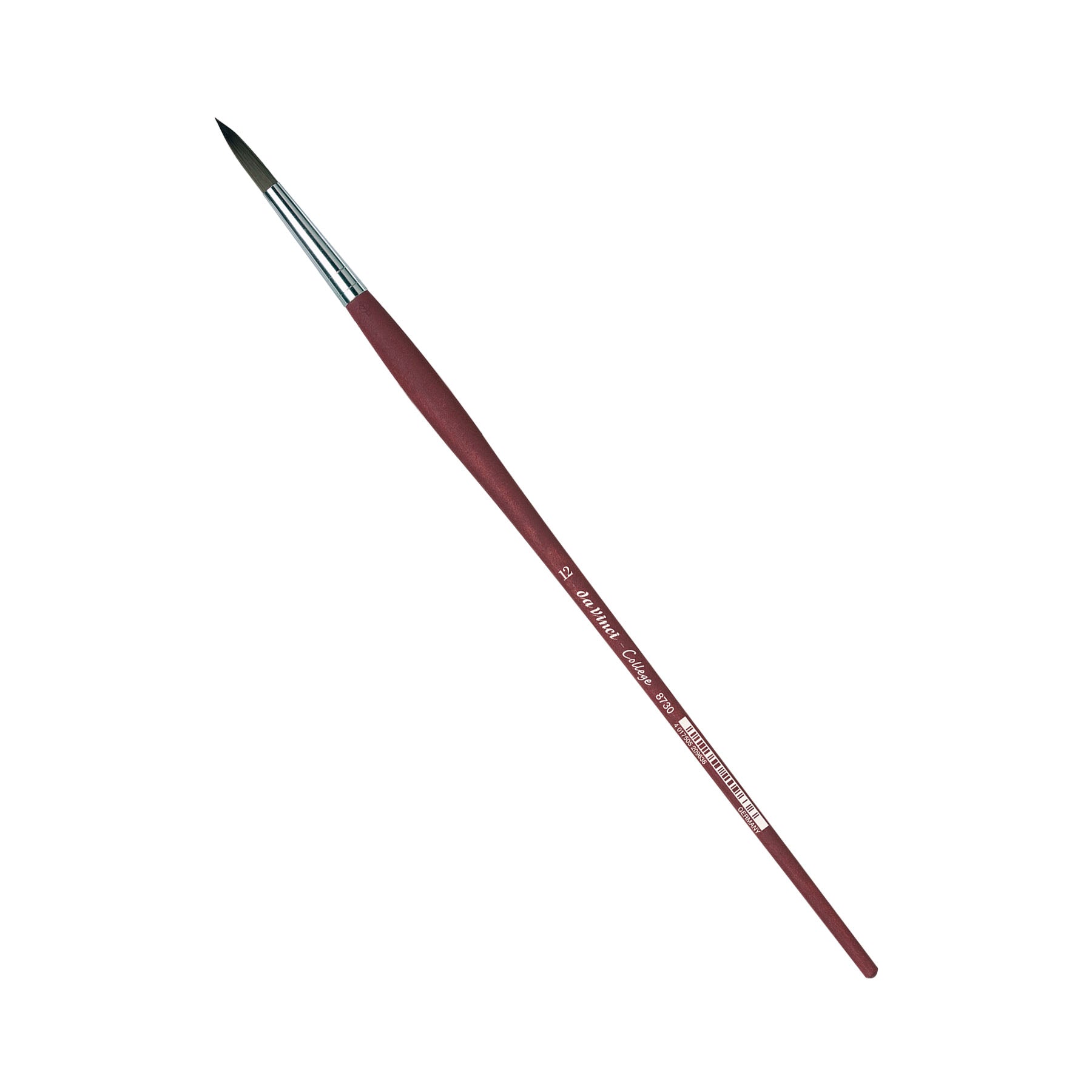 COLLEGE Student Brush, Synthetic, Acrylic & Oil, Round, Series 8730, Size 12