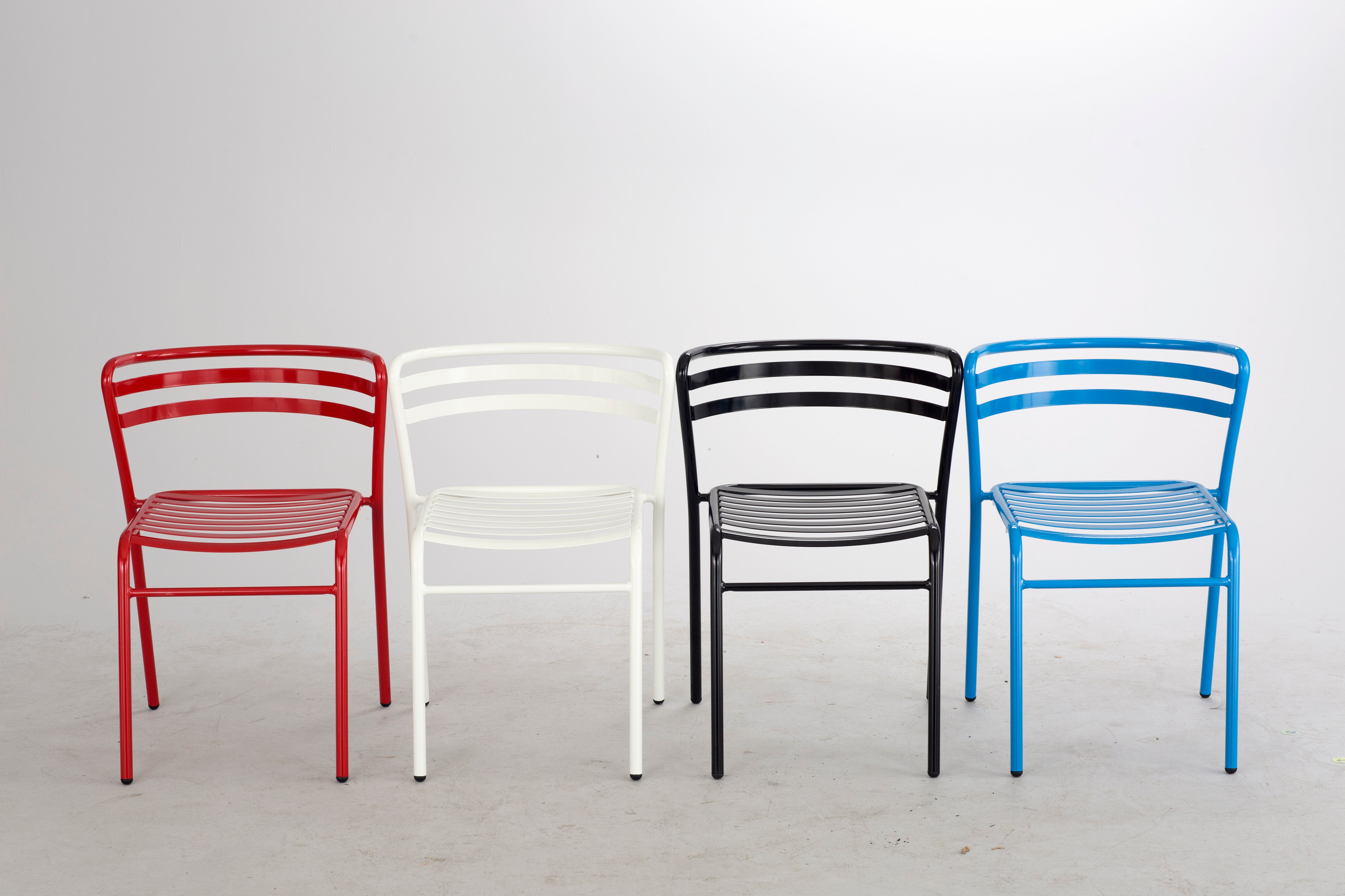 Chair Cogo Stack Steel Blk 2E
