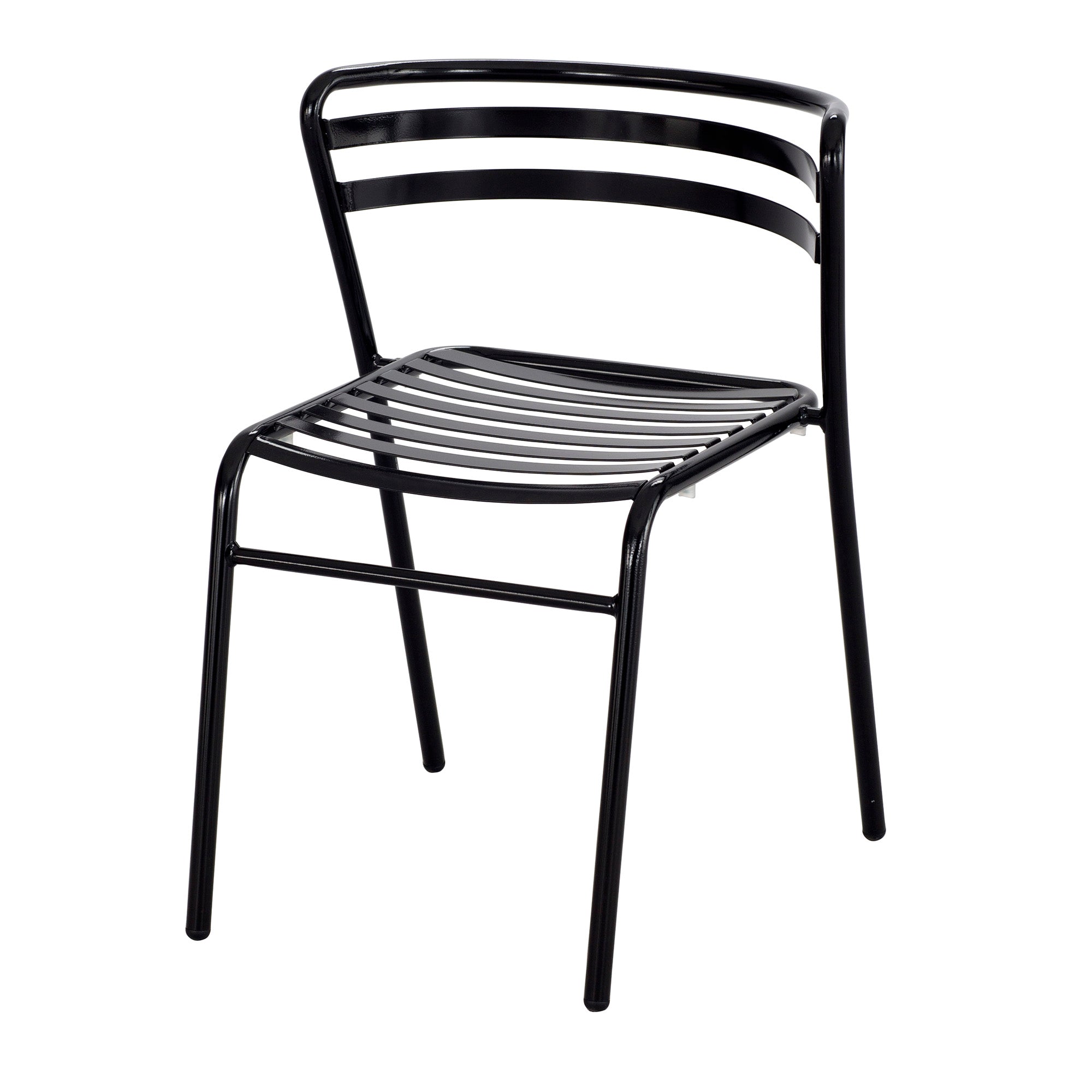 Chair Cogo Stack Steel Blk 2E