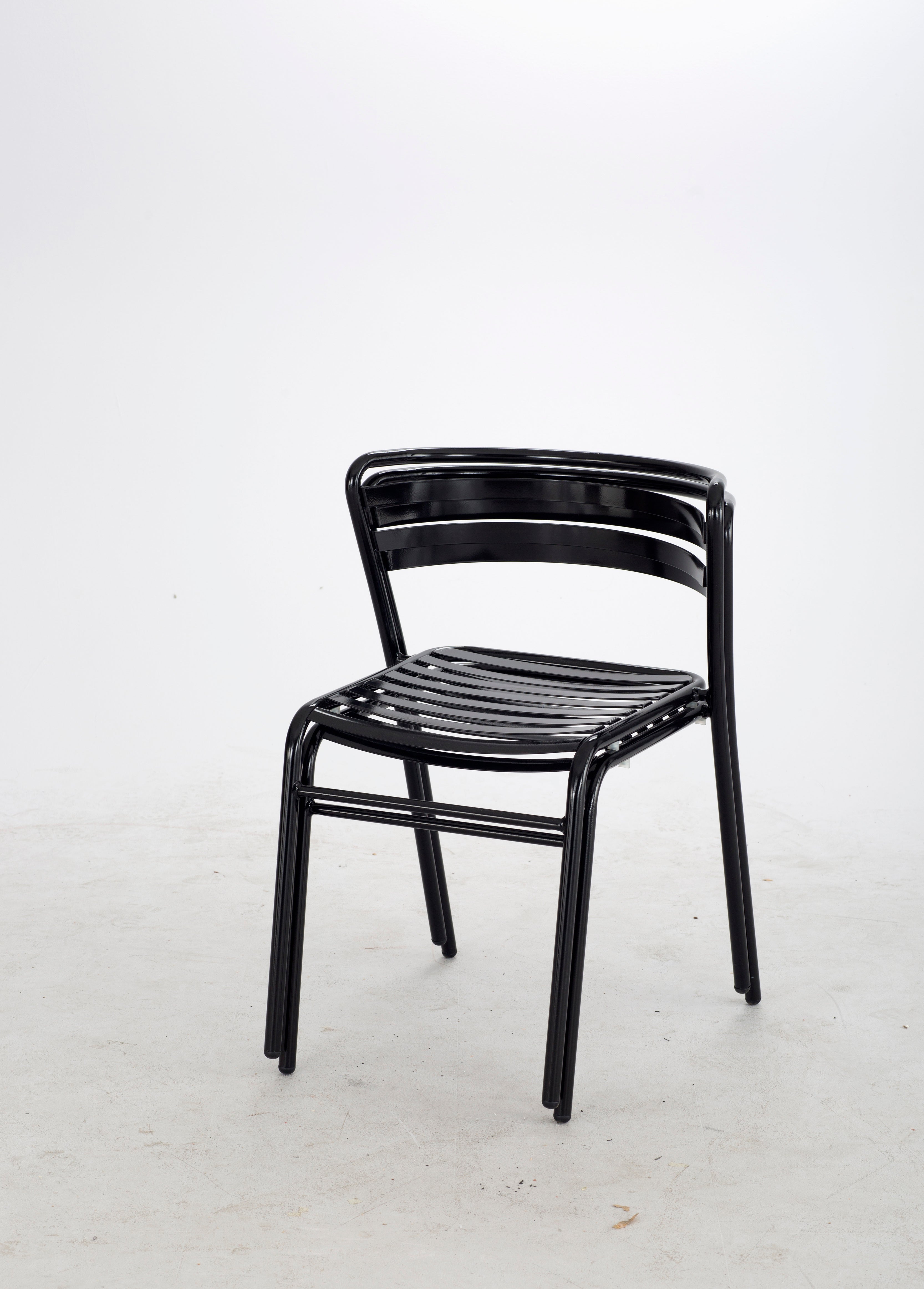Chair Cogo Stack Steel Blk 2E
