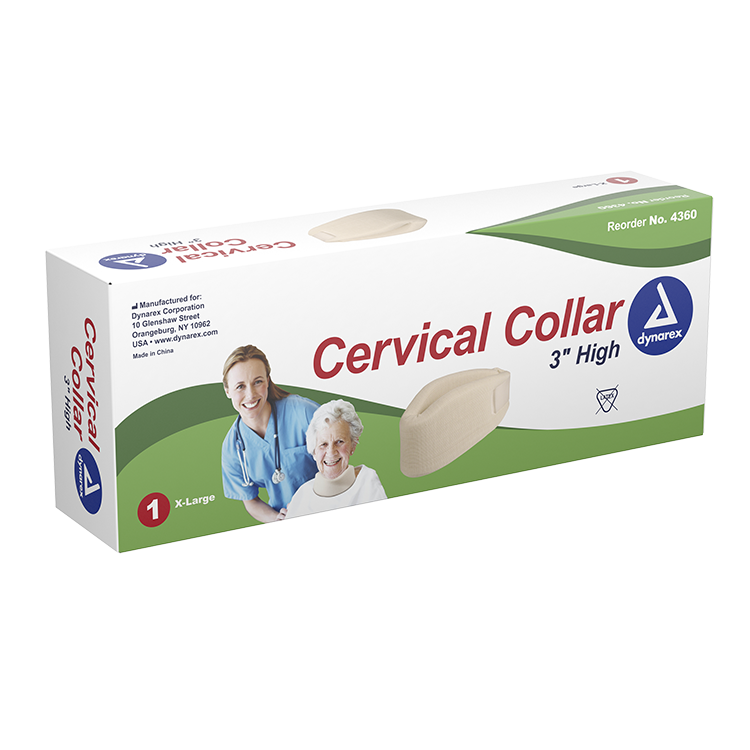 Cervical Collar, X-Large, 3" x 21" - 1 pc per Box/10 boxes per Case