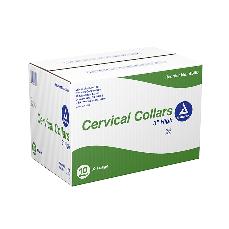 Cervical Collar, X-Large, 3" x 21" - 1 pc per Box/10 boxes per Case