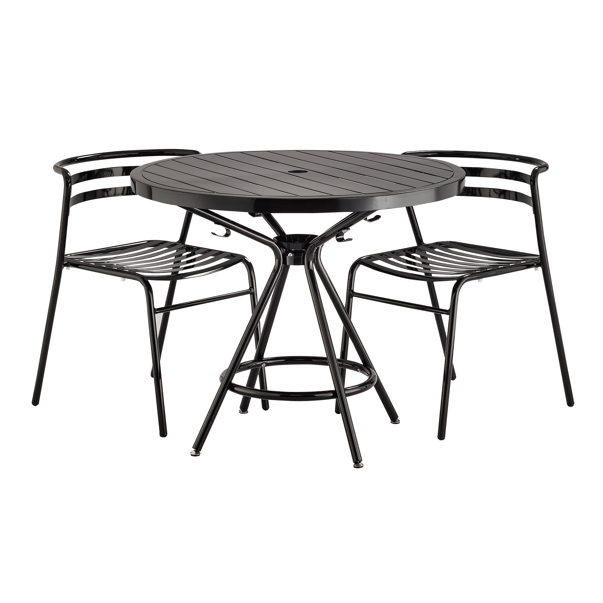 Table Cogo Metal 36 In Blk