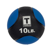 10Lb Blue, Black Med Ball