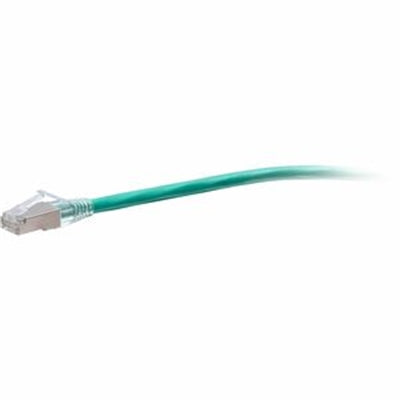 7ft (2.1m) TAA-Compliant F-Series Cat6a Snagless Shielded (STP) Network Cable - Green