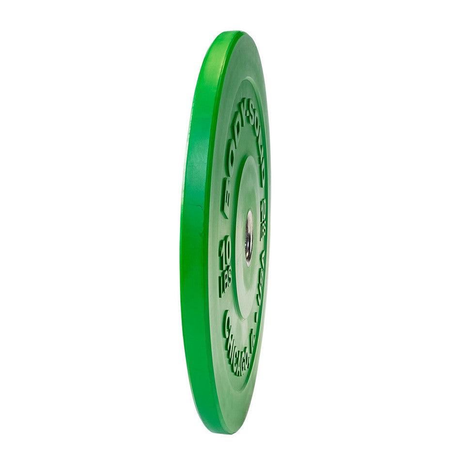 Green 10Lb Chicago Extreme Bumper, 17.72", Full Commercial, 1 Year Warranty