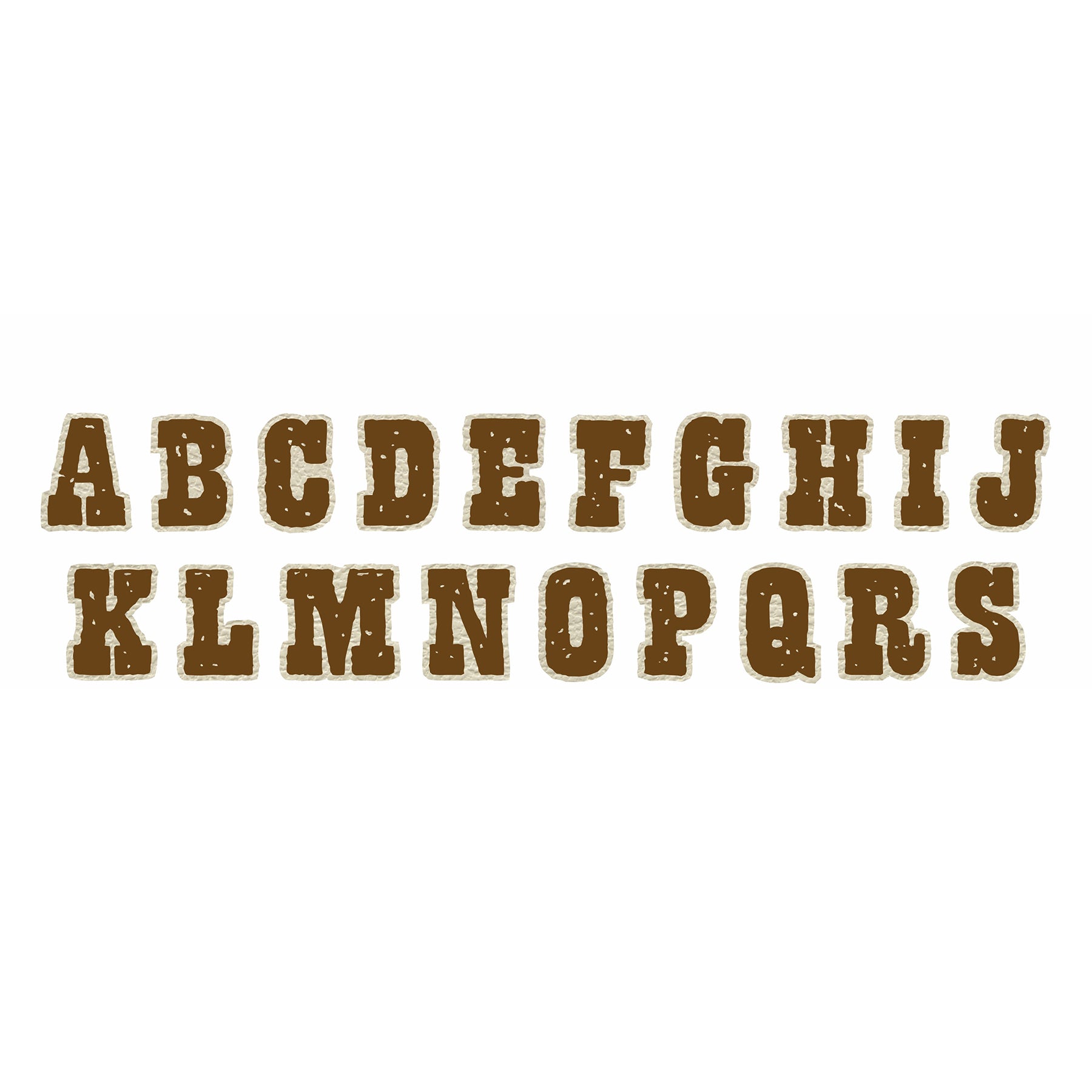 Wild Wild Classroom Deco Letters, 181 Characters