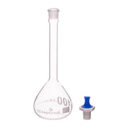 Volumetric Flask, With Polypropylene Stopper, Class A, ASTM E288   (Batch Certificate), 100ml, Pk/2