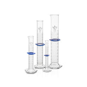 Measuring Cylinder Graduated, Hex Base, Tc Class A, ASTM E1272 (Batch Certificate), 50ml, Pk/2