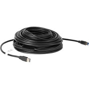 Vaddio 20m USB 3.0 A to USB B Cable - Active USB Cable - Black