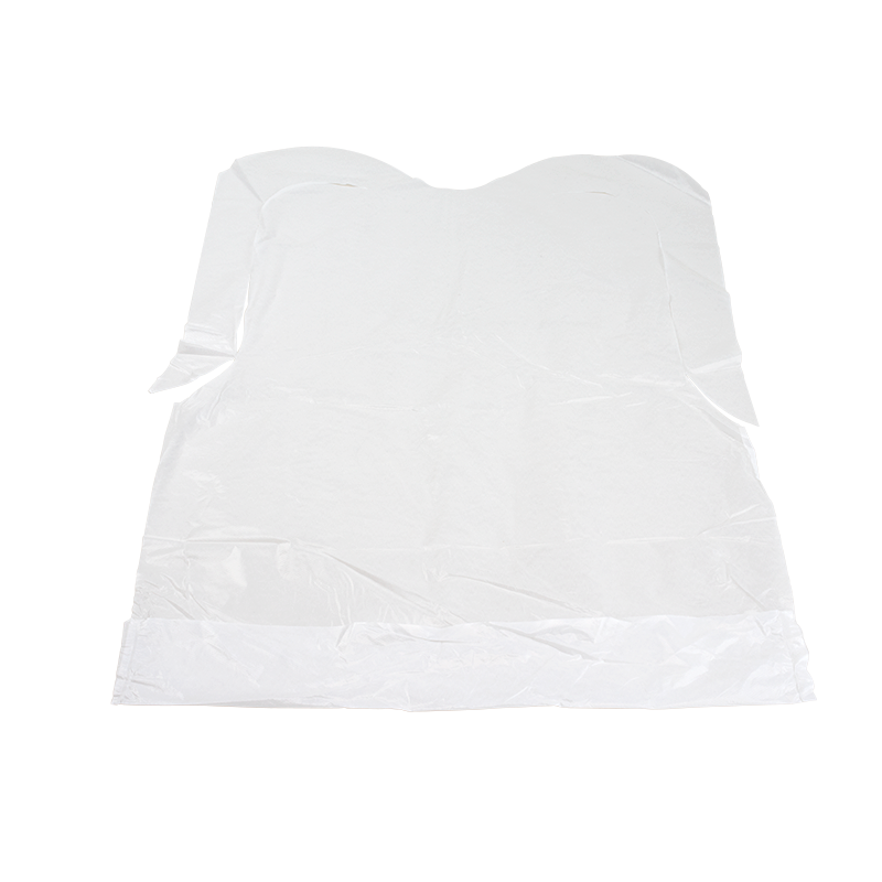 Polyethelene Bibs crumb catch 3" pocket, 15" x 20" - 500 pcs per Box/4 Boxes per Case