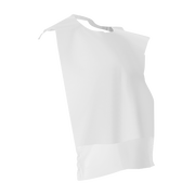Polyethelene Bibs crumb catch 3" pocket, 16" x 24" - 500 pcs per Box/4 Boxes per Case