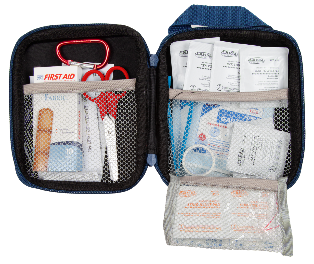 Medium Hard-Shell Foam First Aid Kit - 53 Piece