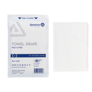 Disposable Towel Drapes Plain - Sterile, 18" x 26" - 50 pcs per Box/6 Boxes per Case