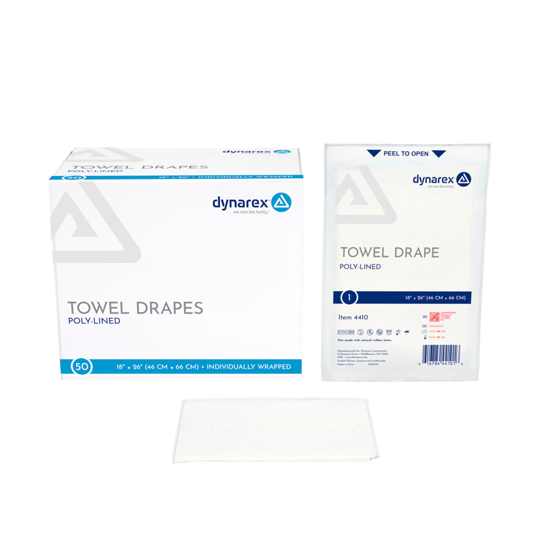 Disposable Towel Drapes Plain - Sterile,  - 50 pcs per Box/6 Boxes per Case