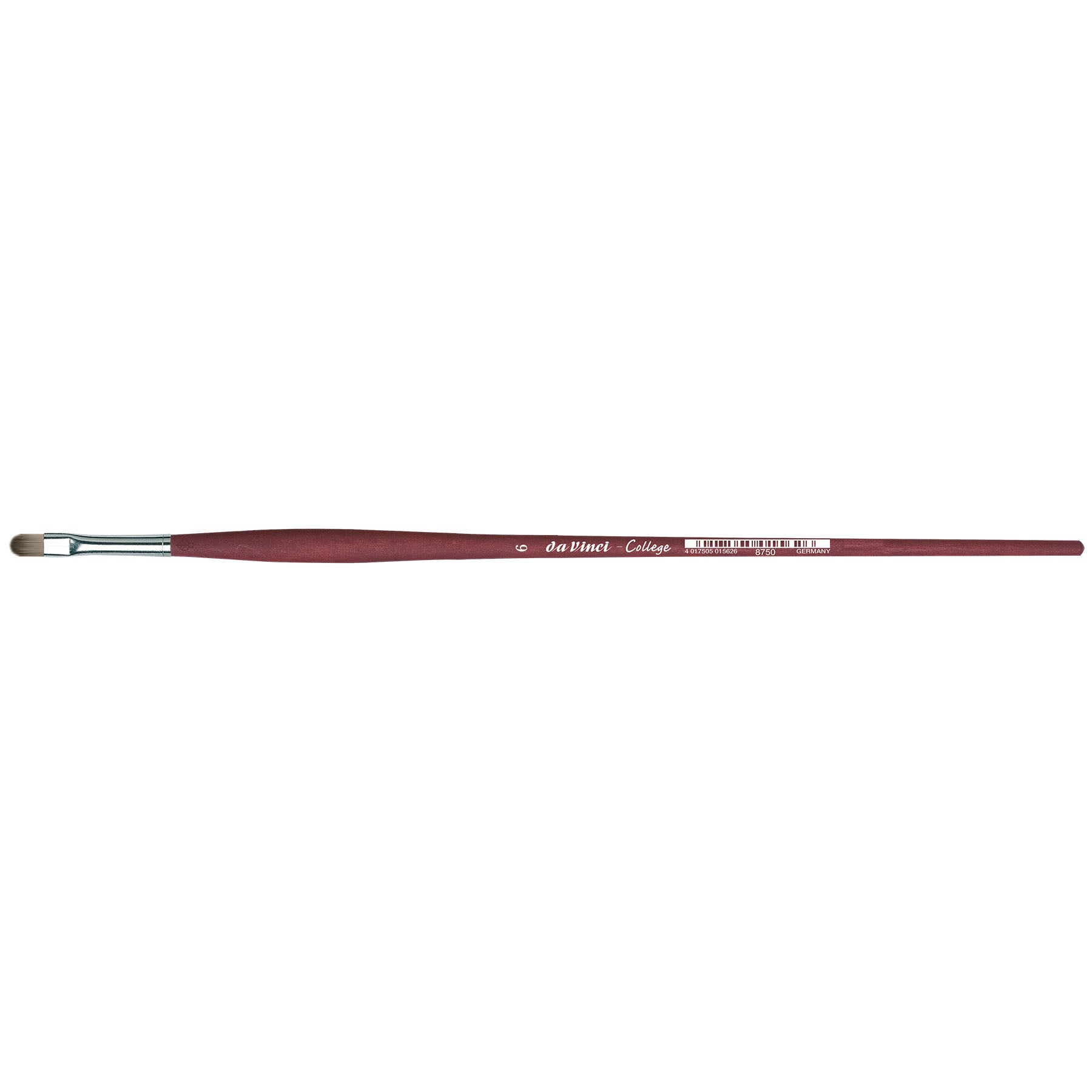 COLLEGE Student Brush, Synthetic, Acrylic & Oil, Filbert, Series 8750, Size 6