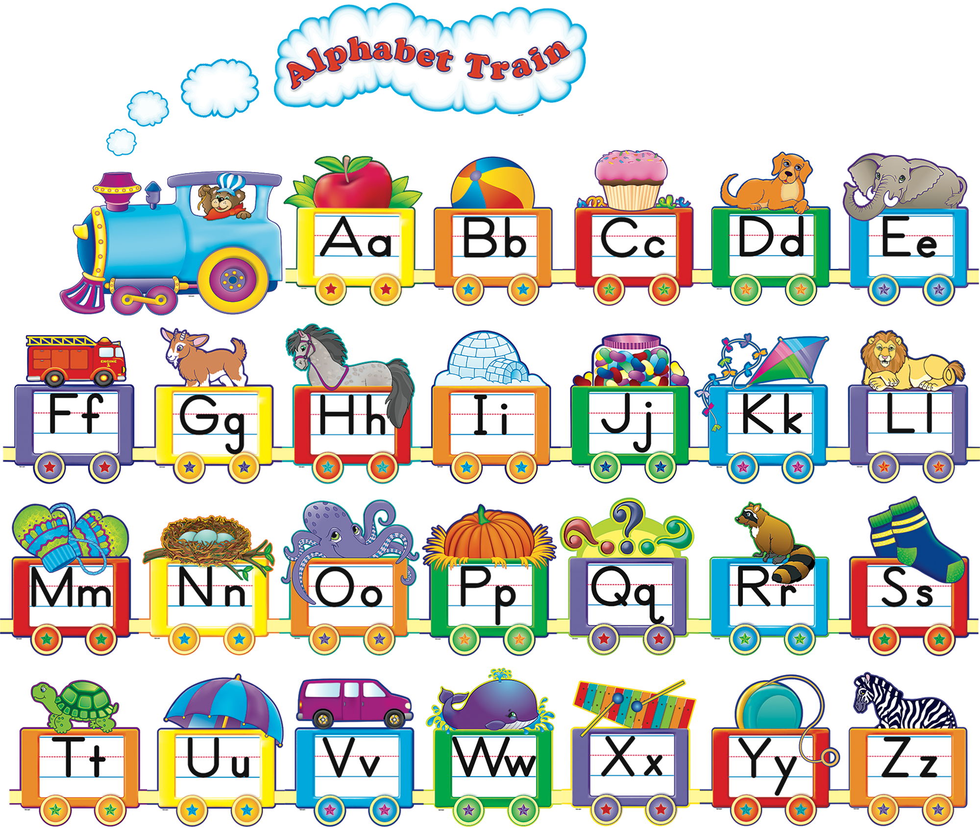 Alphabet Train Bulletin Board