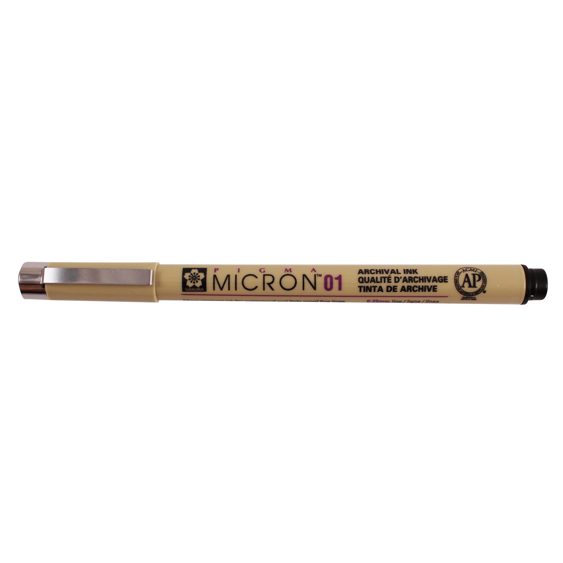 Pigma Micron Pen, Black, 0.25mm Size 01