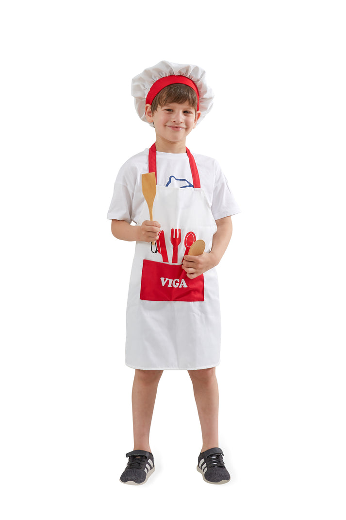 Little Chef Apron and Hat