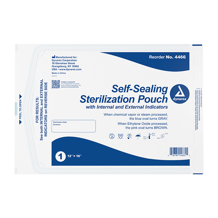 Sterilization Pouches, 12" x 16" - 200 pcs per Box/5 Boxes per Case