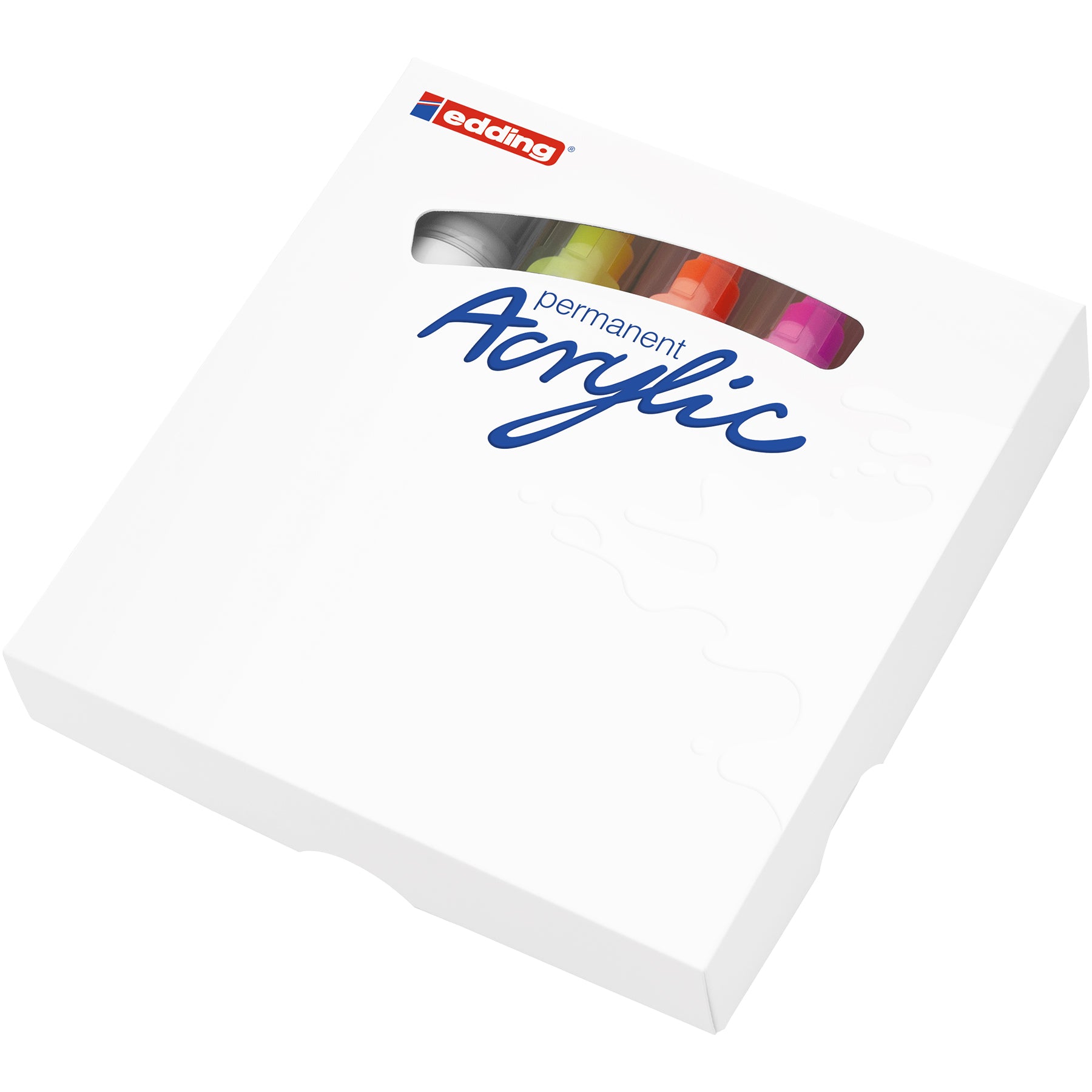 edding 5000 Acrylic Marker - Broad - Set of 5 Assorted - Neon