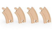 Short Curved Track (Pack of 4)