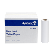 Headrest Table Paper Smooth, 8" x 225' - 12 rolls per Case