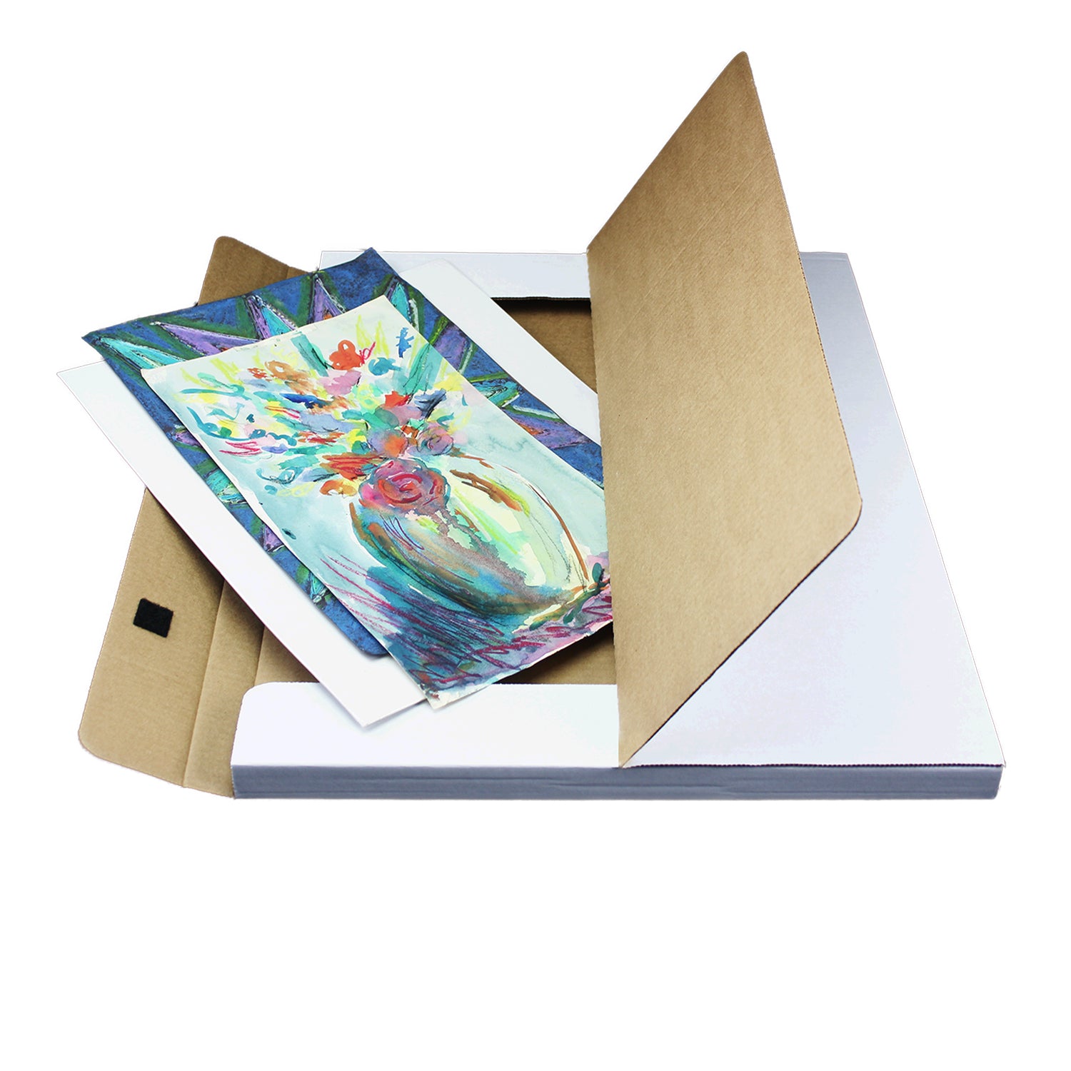 23"x31" White Portfolio Case