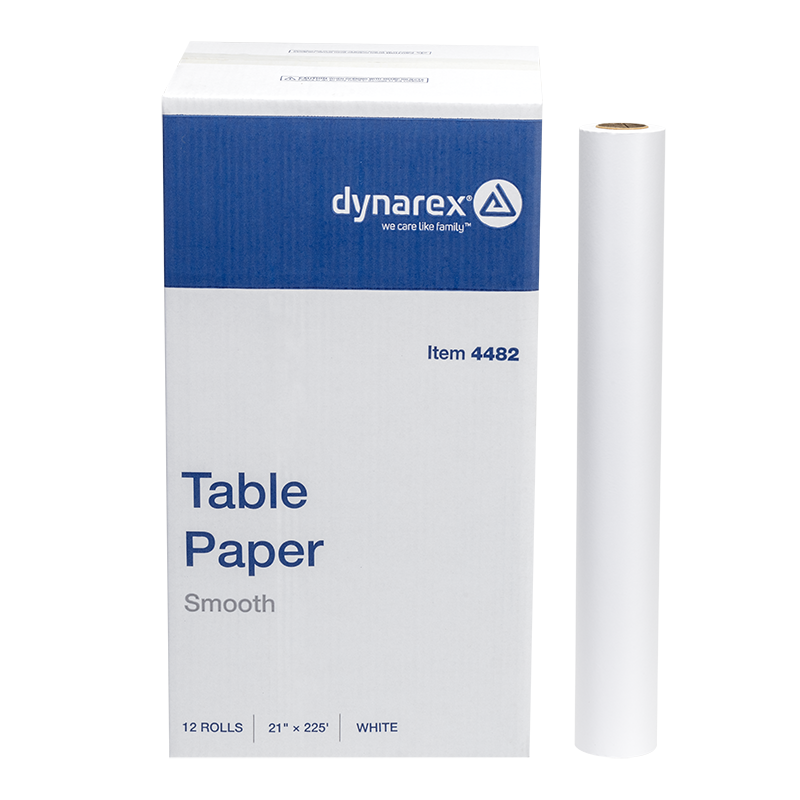 Table Paper Smooth, 21" x 225' - 12 rolls per Case