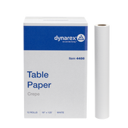 Table Paper Crepe, 18" x 125' - 12 rolls per Case