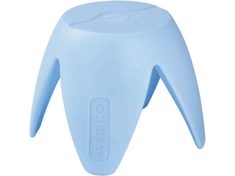 Flora Stool - Light Blue, 10.2"H